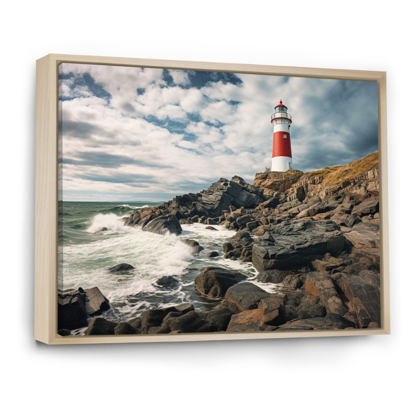 Phare de l'est du Canada II, Naturel, H 30 po x l 40 po x P 1,5 po