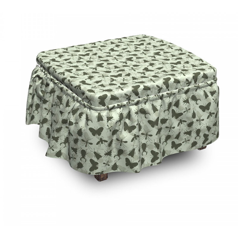 Housse pour repose-pieds little bugs