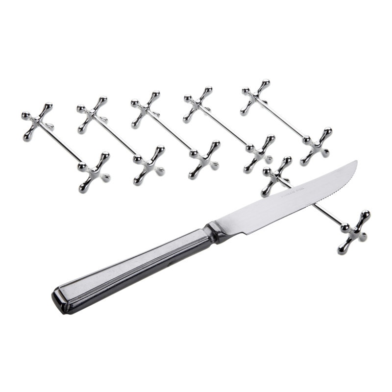 Queen Anne Silver Plated Knife Rests