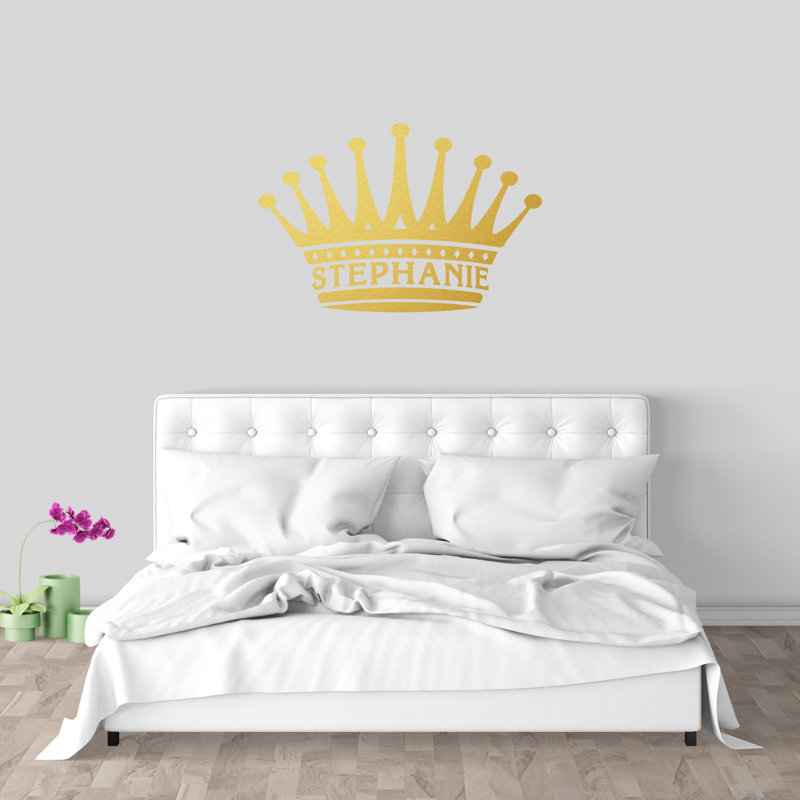 Abstract Wall Decal, Yes, Gold