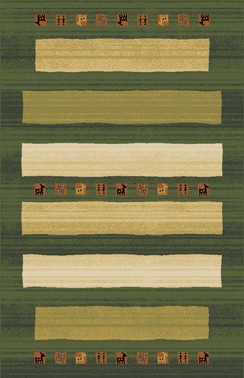 Martine Performance Striped Indoor Rug, 5'3" x 7'2"
