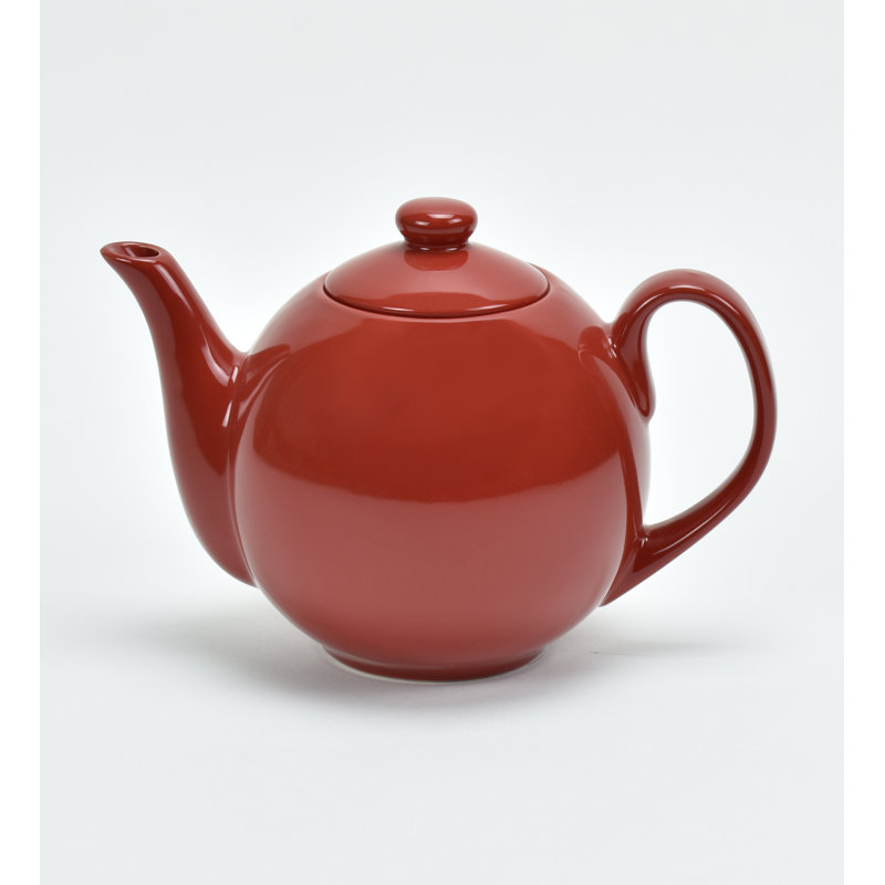 Théière Lillkin avec infuseur 1,06 qt Teaz, Simplement rouge