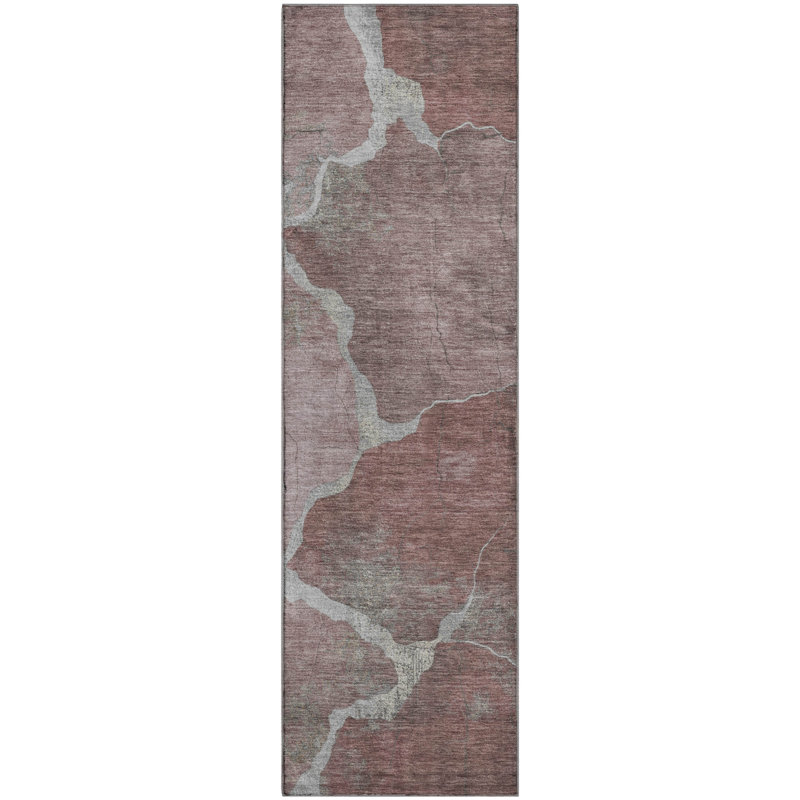 Premium Machine Washable Jakiyra AMF1889 Abstract Rug/AMF1889MV, Runner 2'3" x 7'6"