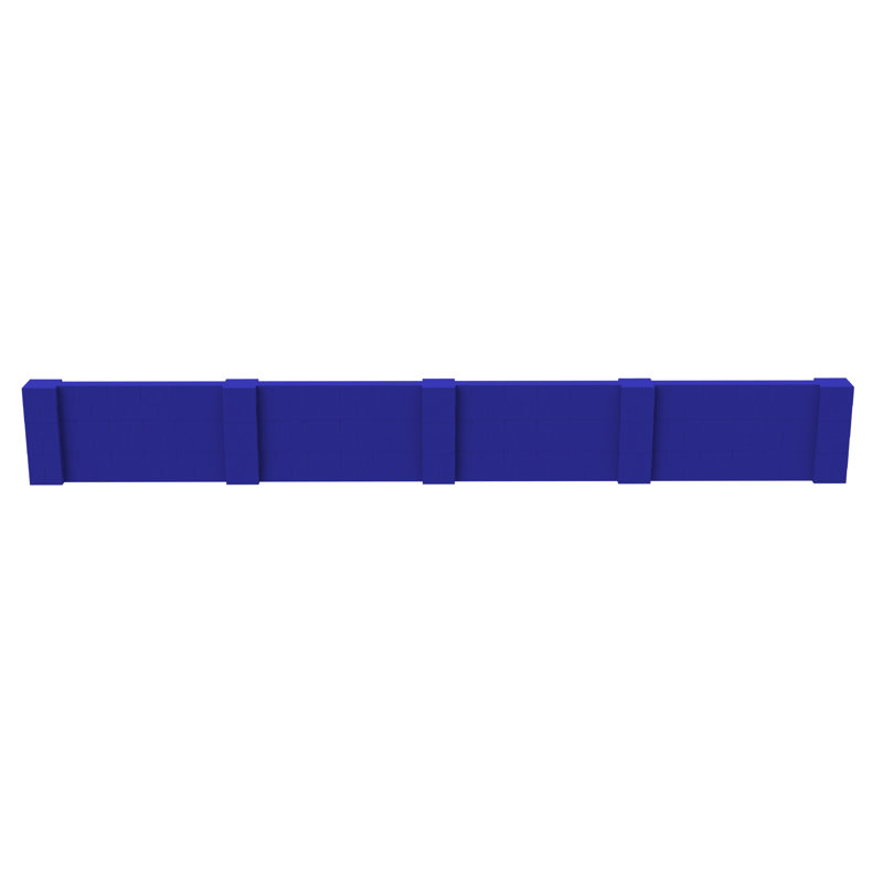 Ensemble mural pour poney Everblock, Bleu, H 36 po x l 300 po x P 12 po