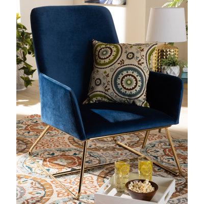 Fauteuil en polyester de 26,38 po de large Kulan