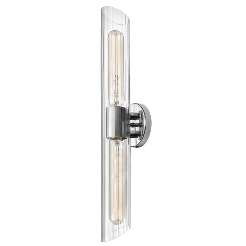 Éclairage pour meuble-lavabo 2 lumières Samantha, Chrome poli
