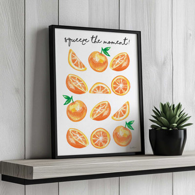 «Squeeze the Moment» par Elizabeth Tyndall, reproduction d'art