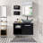Mereworth 28" Wall-Mounted Single Bathroom Vanity Set-573985454-573985453-576803925