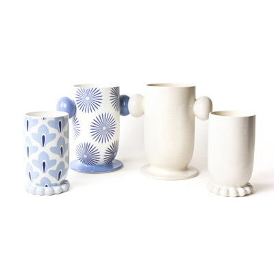 Ensemble de vases cylindriques 4 pièces Iris
