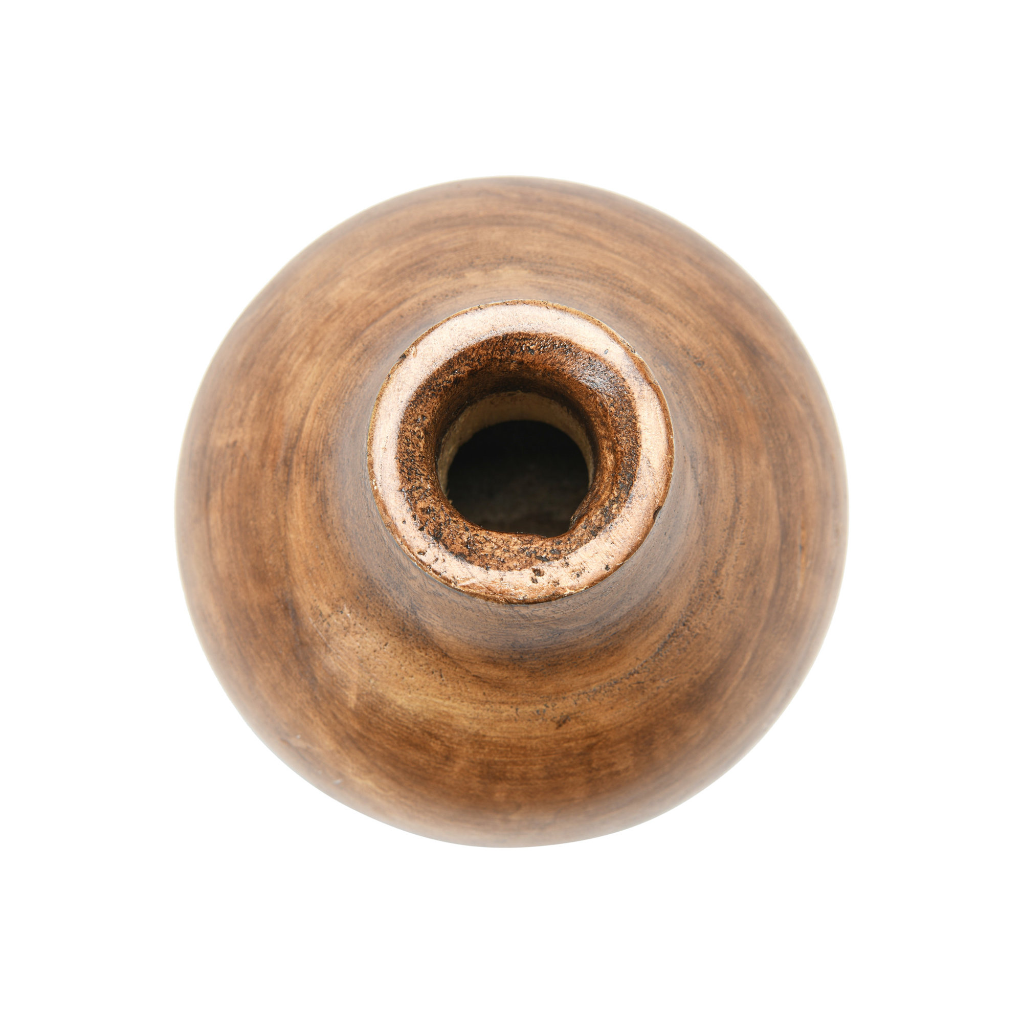 Mylo 8'' Solid Wood Table Vase
