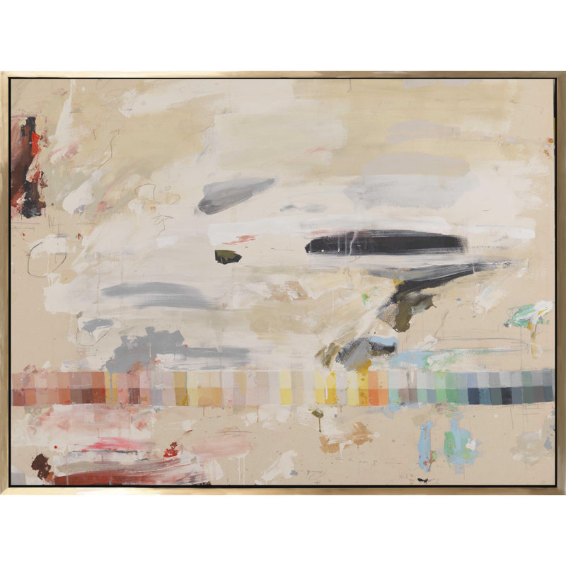 Long Story Painting, 48" H x 60" W