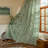 Polyester Floral Print Curtains 2 Panels (Set of 2)-983606361-989562619