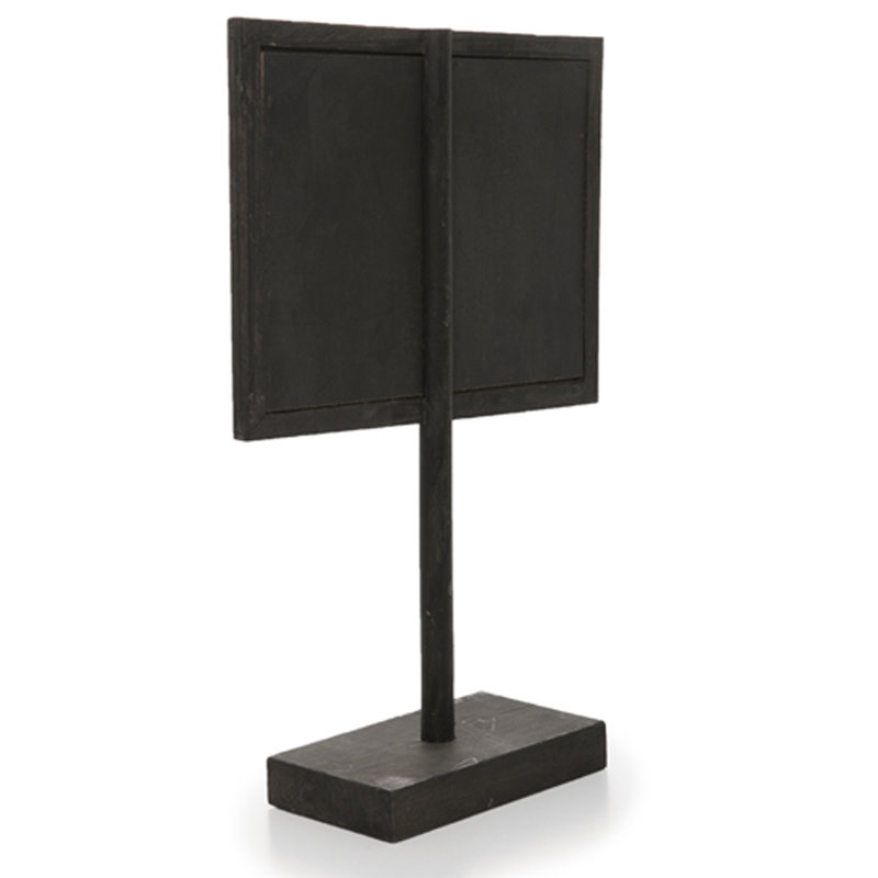 Tableau noir en bois, H 1 pi 5 po x l 0,75 pi, Anthracite