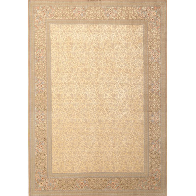 Tapis de zone crème contemporaine