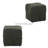 Soft And Comfortable Square Corduroy Ottoman Foot Rest, Multi-Functional And Durable For Living Spaces-765119150