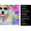 Serviette de cuisine Bichon Frise Hippie Dawg