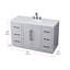 Meuble-lavabo simple 54 po-863319421