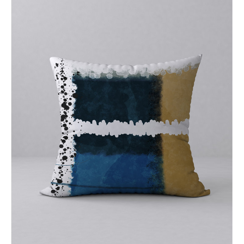 Housse de coussin décorative carrée indémodable, 24" X 24"