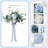 Dusty Blue Wedding Bouquets-221682403