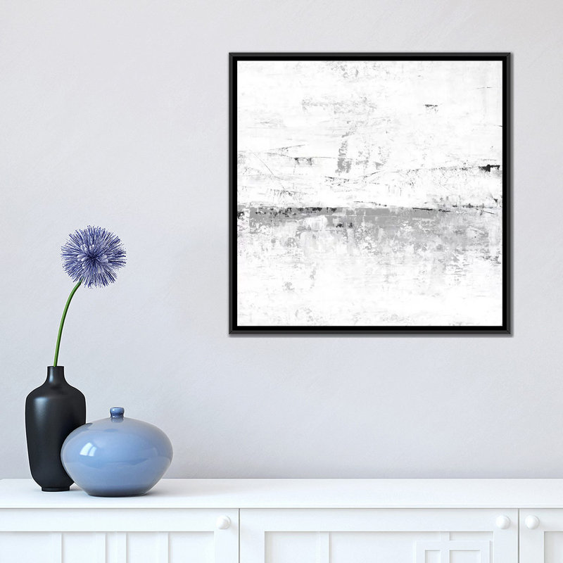 « blizzard ii », reproduction sur toile, H 18 po x l 18 po x P 1,5 po, Toile avec cadre noir