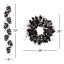 Couronne lumineuse en polyéthylène de 26 po