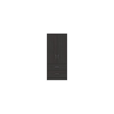 Zakariyah 2 Door Manufactured Wood Wardrobe