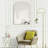 Fan-Shaped Wrought Iron Framed Decorative Mirror-664117794-664117797
