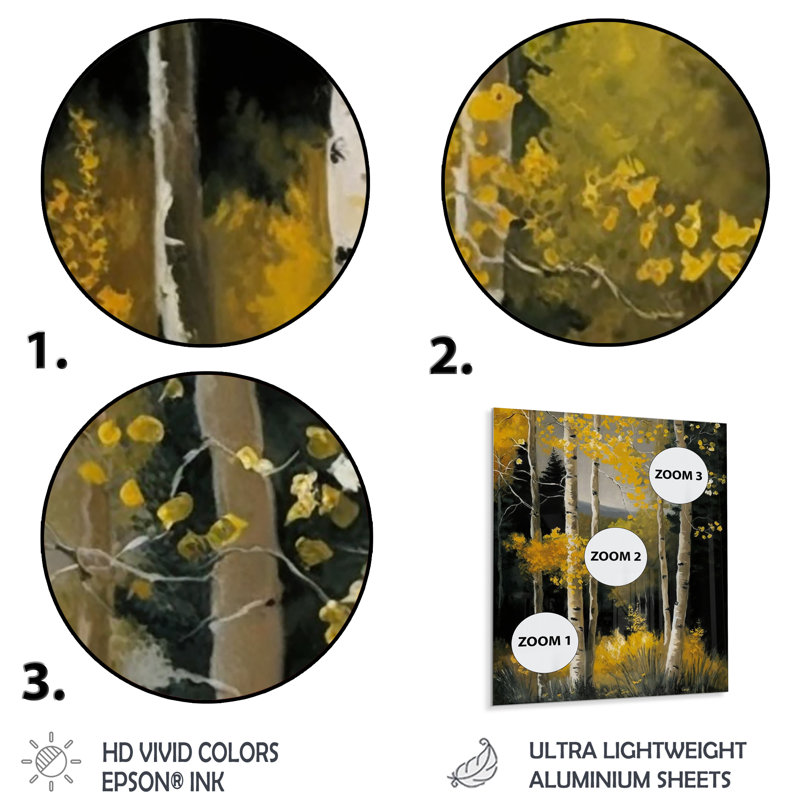 Landscape & Nature Wall Decor on Metal, 20" H x 12" W x 1" D