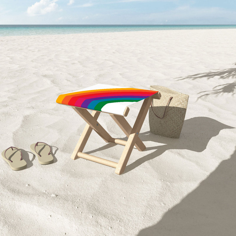 Tabouret de camping pliant