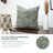 Fabdivine Nayab Handmade Linen Cushion Cover Artisan Block Print Decorative Pillow for Home Size-20X20-105986693-105986686-105986685