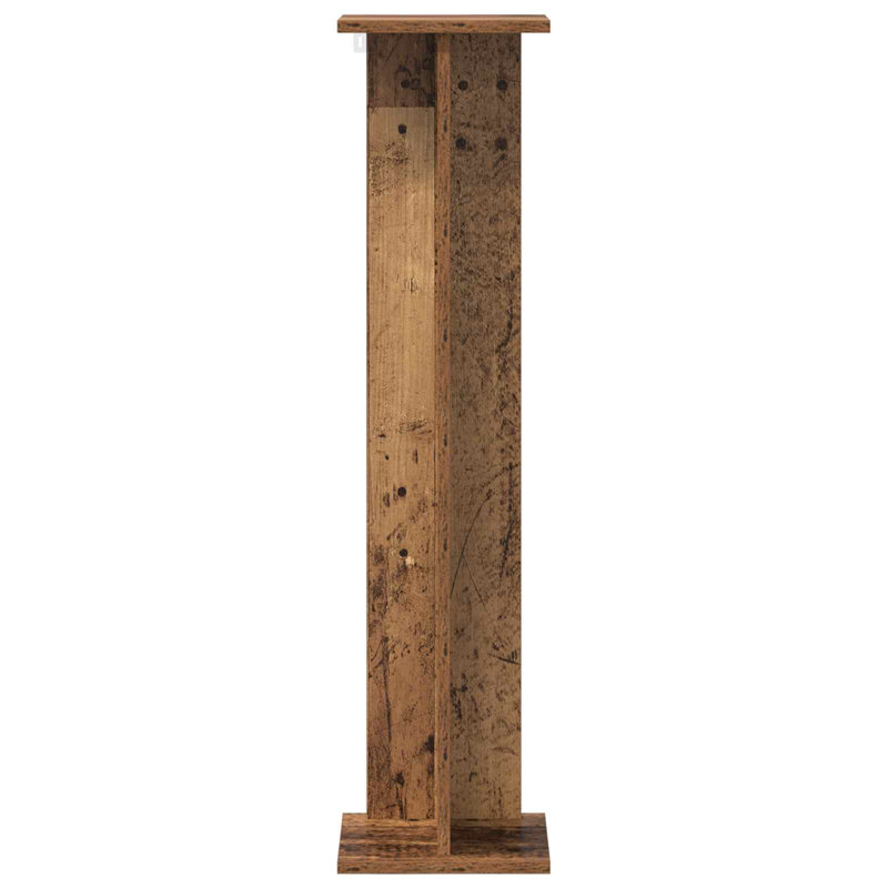1 Tier Plant Stand, 100.5cm H x 25.5cm W x 25cm D, Old Wood