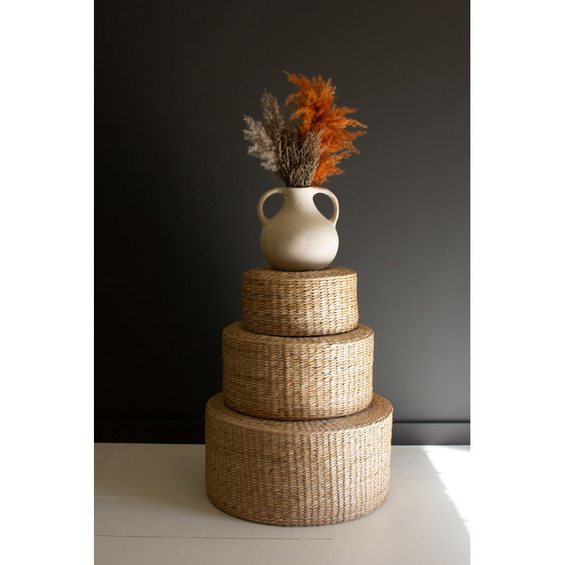  Ensemble de 3 marches naturelles H 12 po