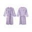 Genovese Cotton Gender Neutral Mid-Calf Bathrobe with Pockets and Hood-1612815336-1612815343