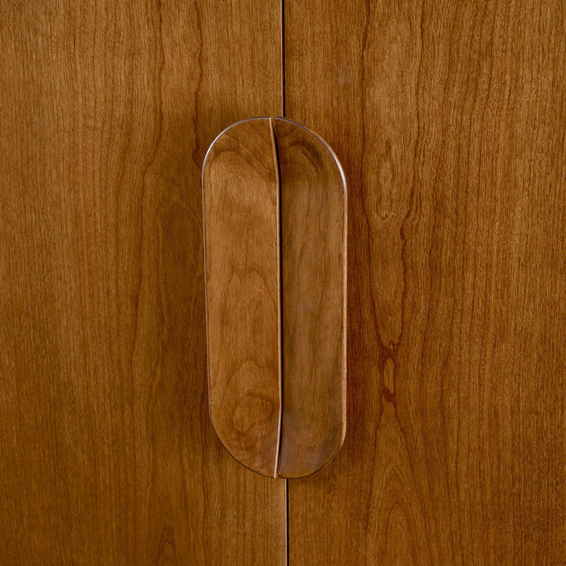 Martine Solid Wood Bar Cabinet