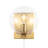 Rutig Iron Flush Mounted Sconce
