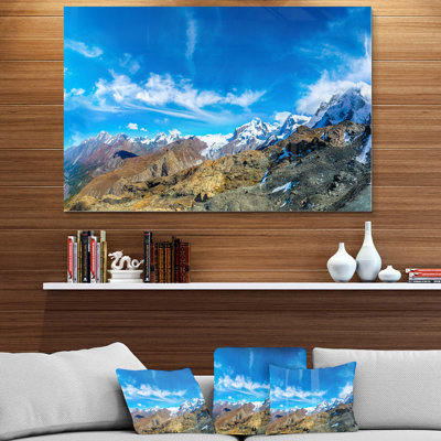 Alpes alpines en Suisse - Photographie sans cadre sur métal