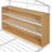 Floor Lighted House Bed With Shelves-772269106-798002081
