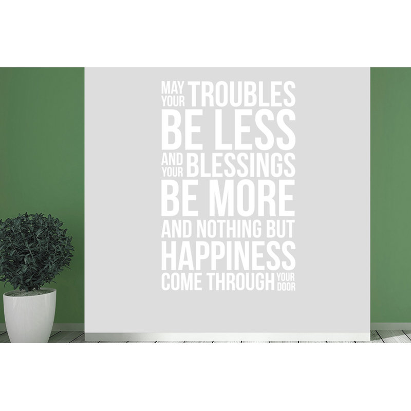Wall Decal, White, Large