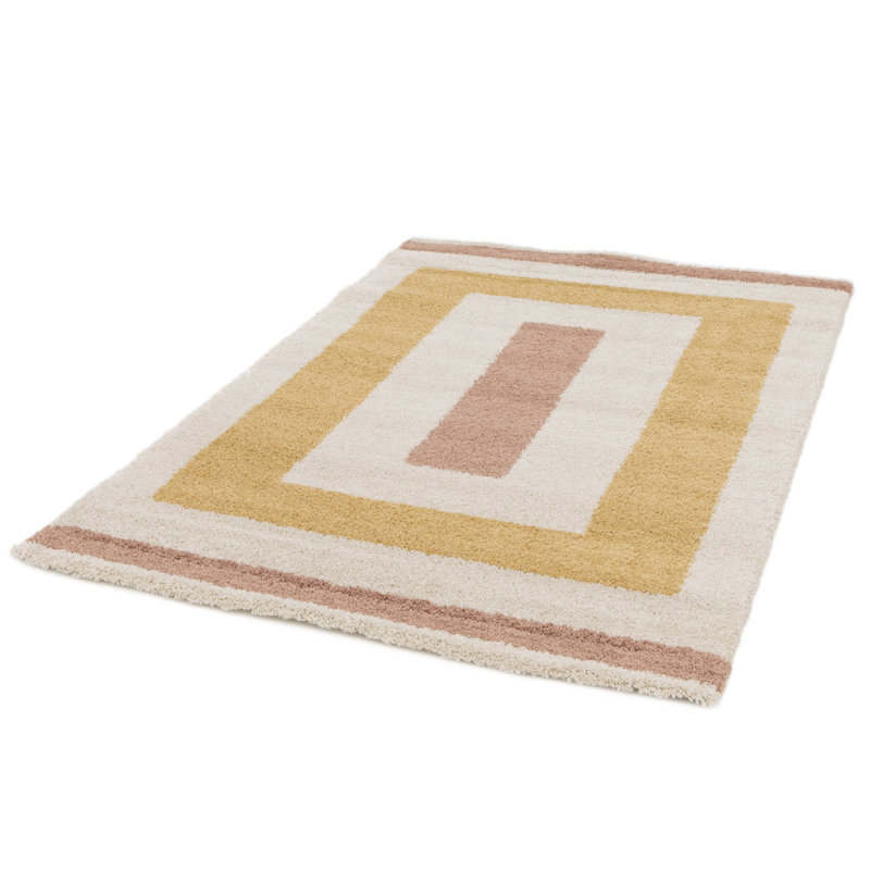 Canaday Beige/Red/Orange Rug, Rectangle 200cm x 290cm