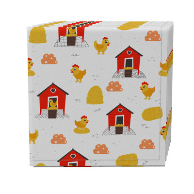 Cotton Twill Animals/Nature Square Napkin