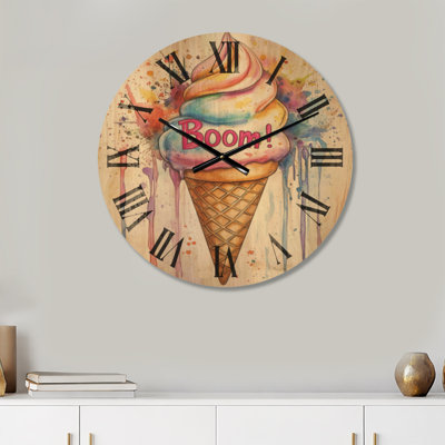 Horloge murale en bois Minimalist