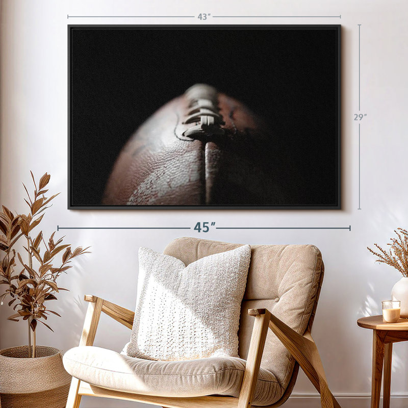 «Dramatic Football», reproduction sur toile, H 29 po x l 43 po