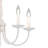 Clydeen 5-Light Indoor White Classic/Traditional Candelabra Chandelier-21231340