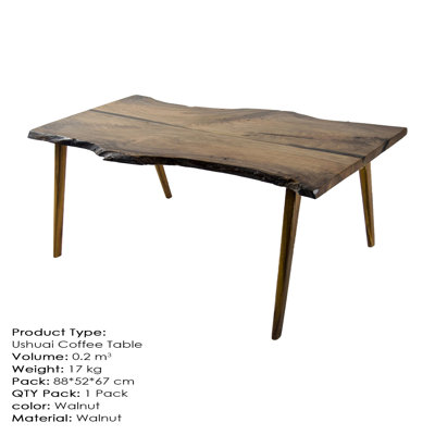 Hereth Solid Wood Solid Wood Coffee Table