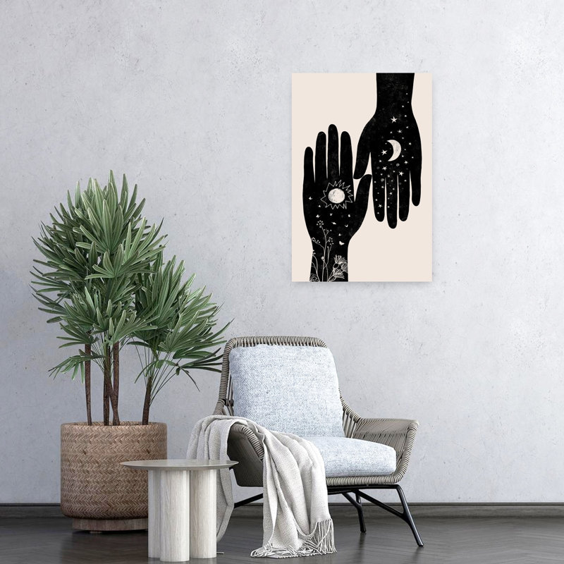 Art contemporain, art contemporain abstrait, H 24 po x l 16 po