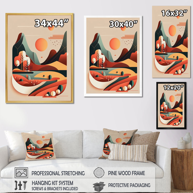 Impression sur toile, impression sur toile, H 44 po x l 34 po x P 1,5 po, Cadre photo blanc