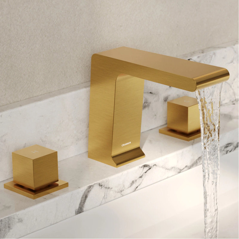 Robinet pour salle de bain Farne, Or brossé