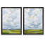 «Lucid Skies III» par Vincent Van Gogh - ensemble de 2 reproductions d'art encadrées-1395463186-1395463197-1395489739