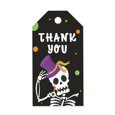 Sacs-cadeaux en papier Skeleton