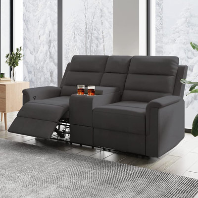 71.3'' Upholstered Power Reclining Loveseat
